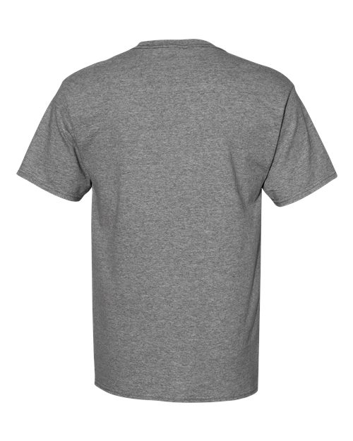 Hanes 5280 Oxford Grey — back