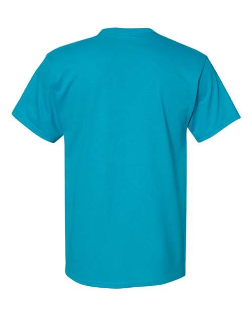 Hanes 5280 Teal — back