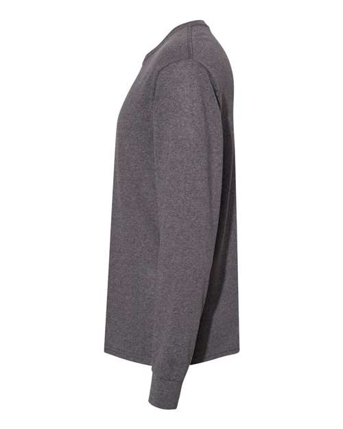 Hanes 5286 Charcoal Heather — direct side
