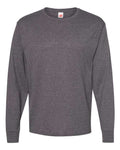 Hanes 5286 Charcoal Heather — front
