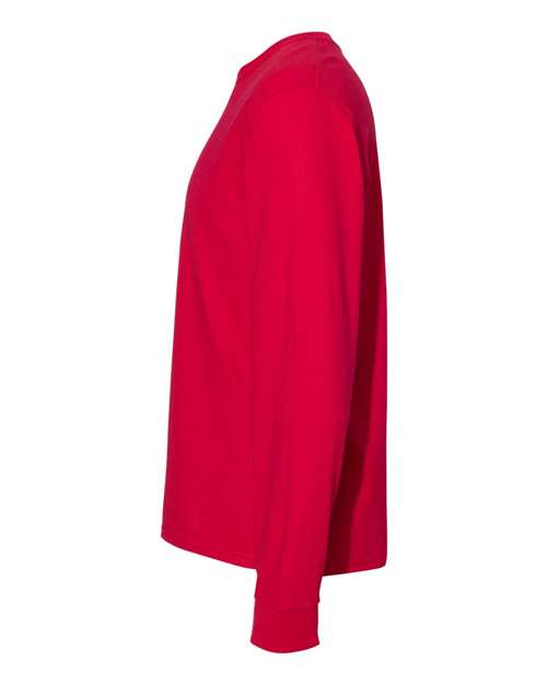 Hanes 5286 Deep Red — direct side