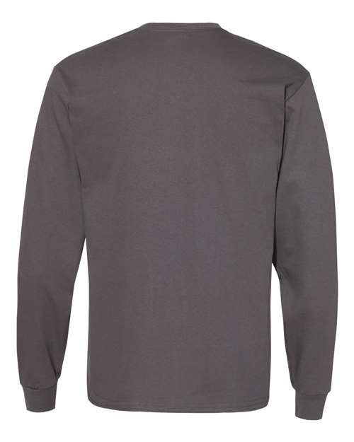 Hanes 5286 Smoke Grey — back