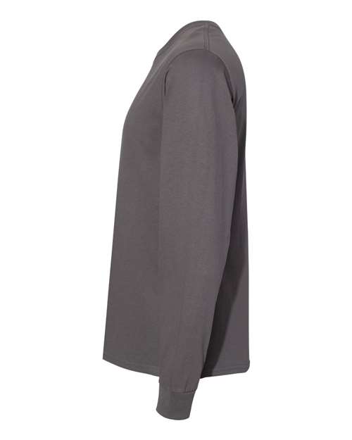 Hanes 5286 Smoke Grey — direct side