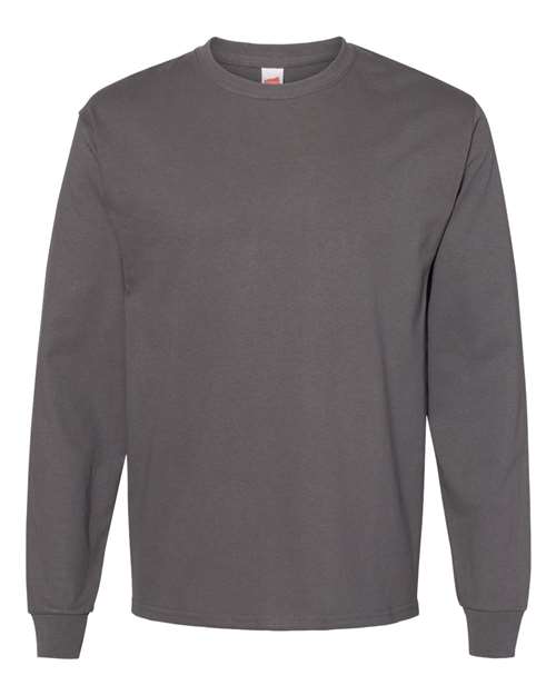 Hanes 5286 Smoke Grey — front