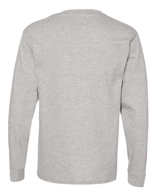 Hanes 5286 Oxford Grey — back