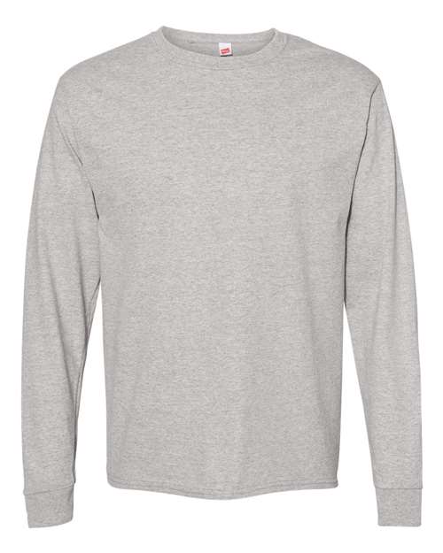 Hanes 5286 Oxford Grey — front
