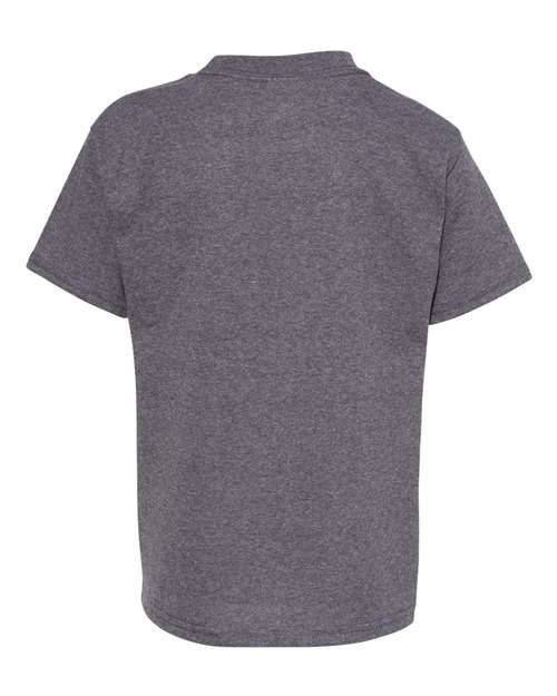 Hanes 5370 Charcoal Heather — back