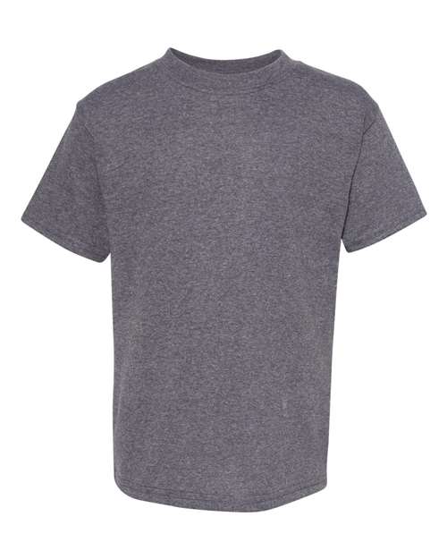 Hanes 5370 Charcoal Heather — front