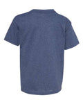 Hanes 5370 Heather Navy — back