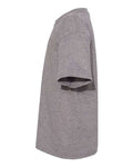 Hanes 5370 Oxford Grey — direct side