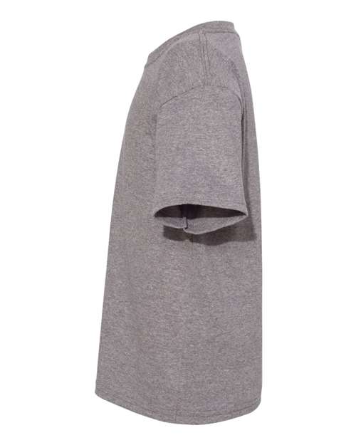 Hanes 5370 Oxford Grey — direct side