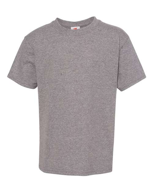 Hanes 5370 Oxford Grey — front