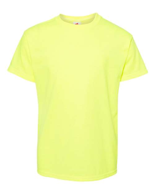 Hanes 5370 Safety Green — front