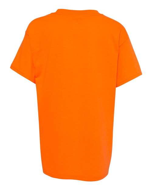 Hanes 5370 Safety Orange — back
