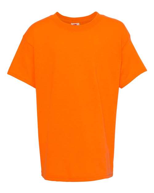 Hanes 5370 Safety Orange — front
