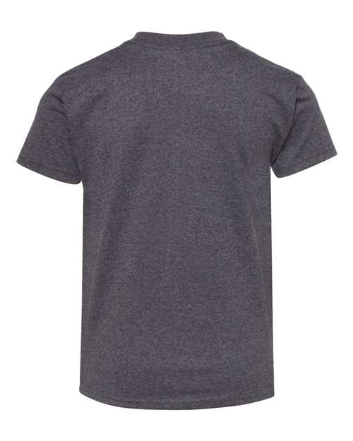 Hanes 5450 Charcoal Heather — back