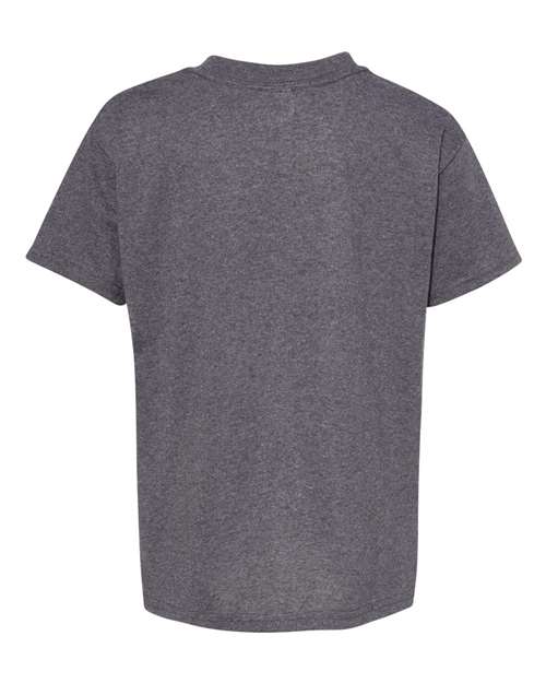 Hanes 5480 Charcoal Heather — back