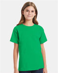 Hanes 5480 Kelly Green — on model front