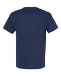 Hanes 42TB Solid Navy Triblend — back