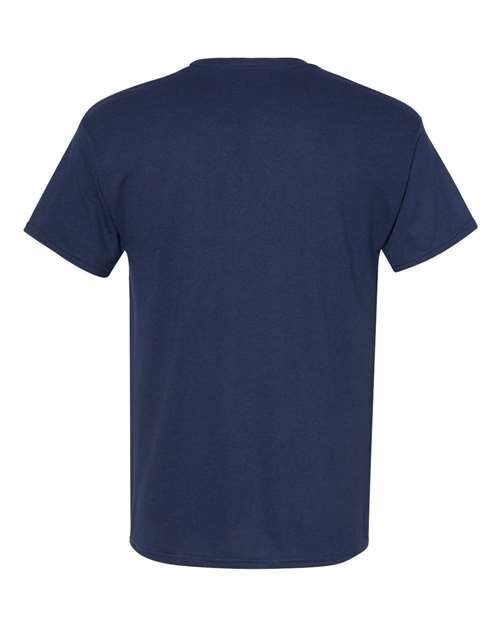 Hanes 42TB Solid Navy Triblend — back