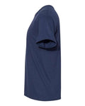 Hanes 42TB Solid Navy Triblend — direct side