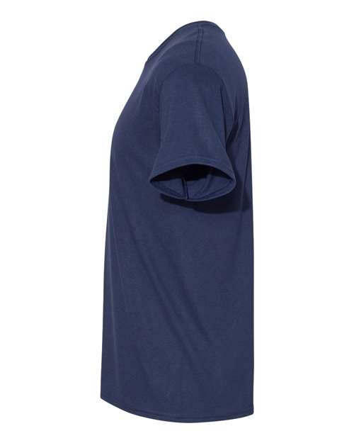 Hanes 42TB Solid Navy Triblend — direct side