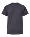 Hanes 498Y Charcoal Heather — back