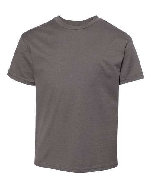 Hanes 498Y Smoke Grey — front