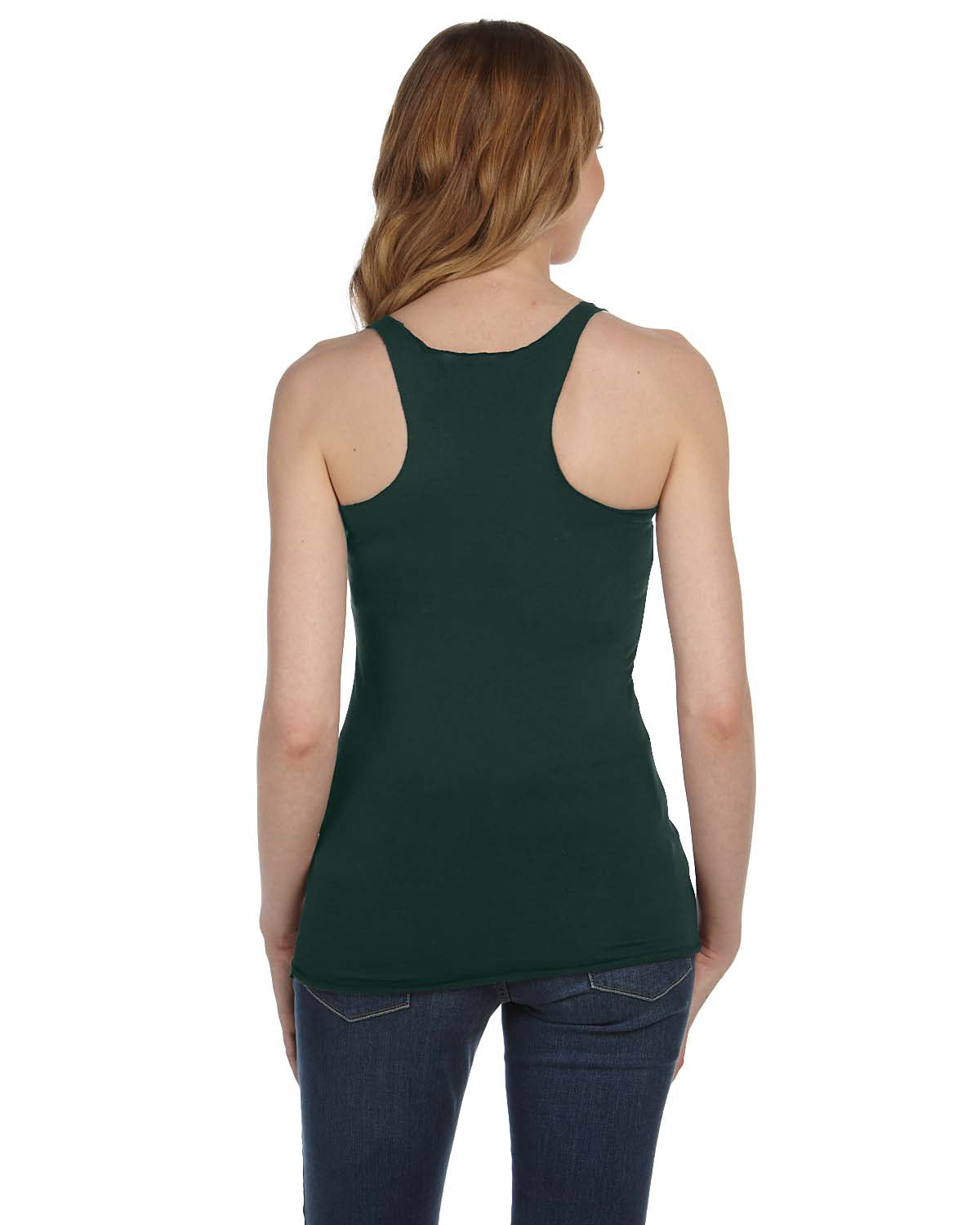 Women's Triblend Racerback Tank - Emerald Triblend