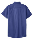 Women's Short Sleeve Easy Care Shirt - Mediter Blue
