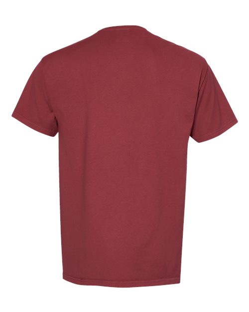 ComfortWash by Hanes GDH100 Cayenne — back