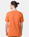 ComfortWash by Hanes GDH100 Horizon Orange — on model back