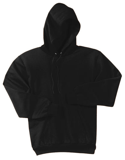Unisex Essential Fleece Pullover Hoodie - Jet Black