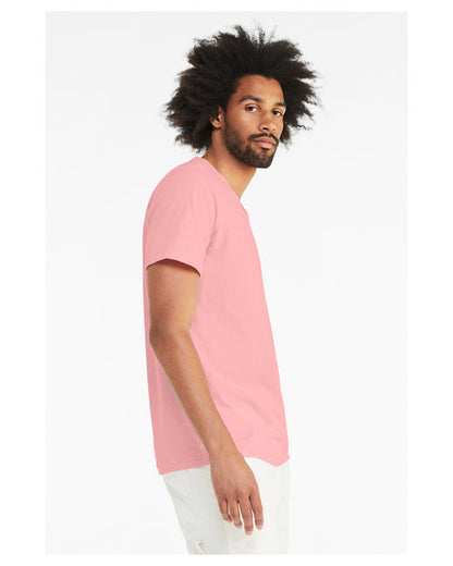Unisex Jersey Short-Sleeve V-Neck T-Shirt - Pink