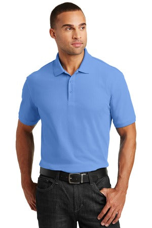 Unisex Core Classic Pique Polo - Carolina Blue