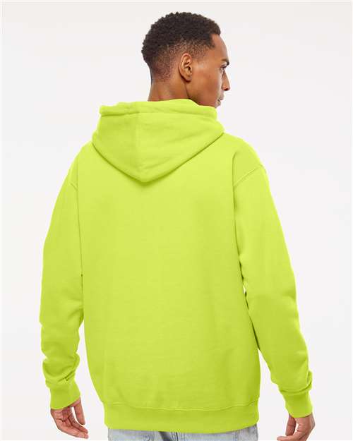 Independent Trading Co. IND4000 Safety Yellow — on model back