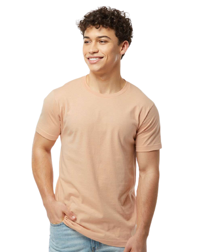 Unisex Fine Jersey Tee - Peach