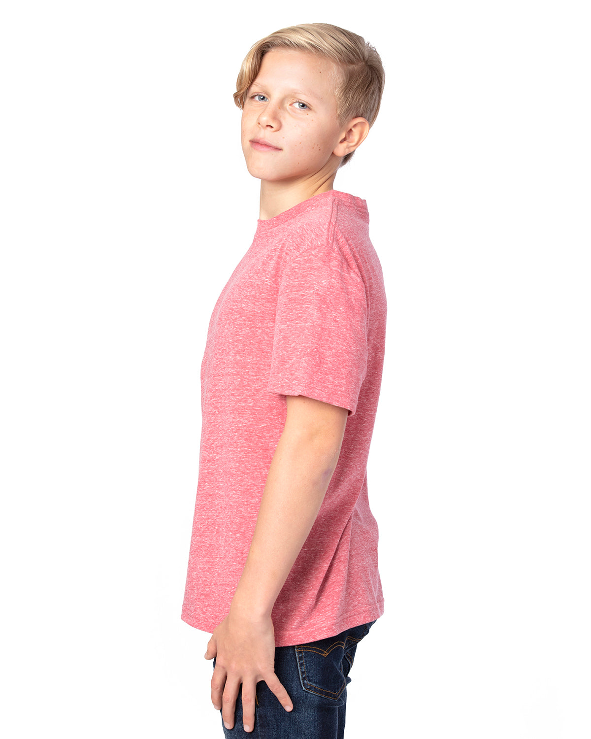 Youth Triblend T-Shirt - Red Triblend