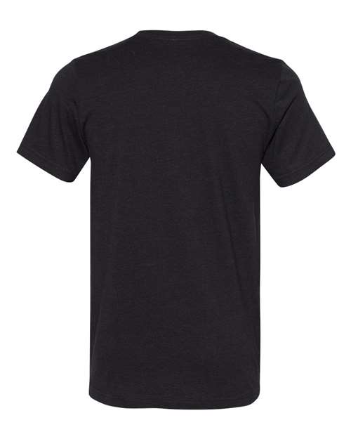 BELLA + CANVAS 3301 Black Heather — back