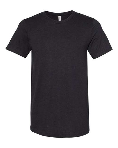 BELLA + CANVAS 3301 Black Heather — front