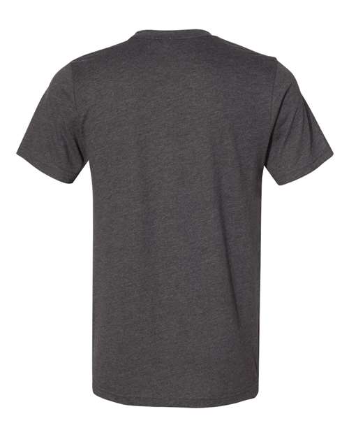 BELLA + CANVAS 3301 Dark Grey Heather — back