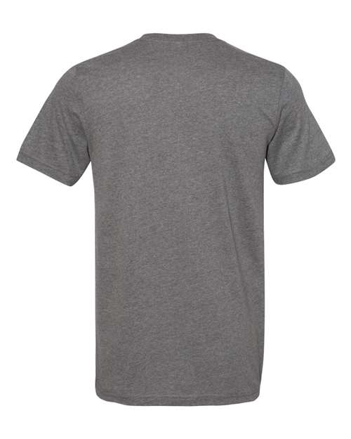BELLA + CANVAS 3301 Deep Heather — back