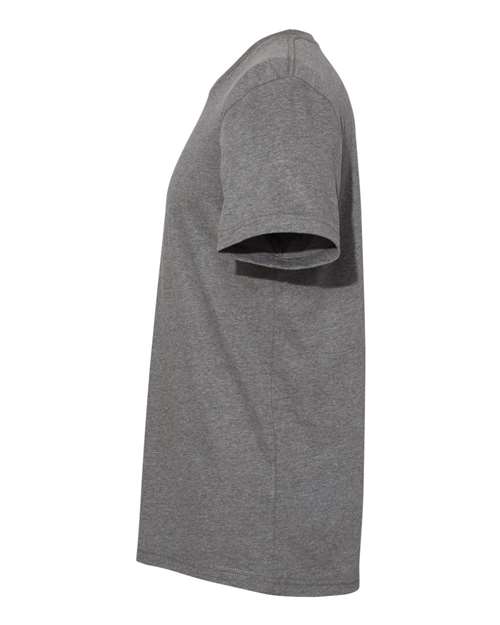 BELLA + CANVAS 3301 Deep Heather — direct side
