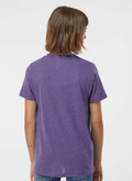 Youth Poly-Rich Tee - Heather Purple