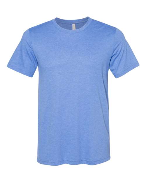 BELLA + CANVAS 3301 Heather Columbia Blue — front