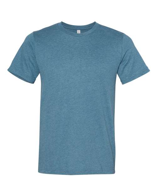 BELLA + CANVAS 3301 Heather Deep Teal — front