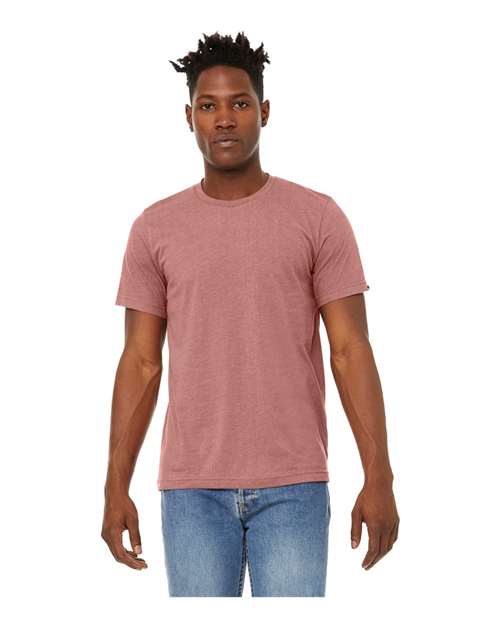 BELLA + CANVAS 3301 Heather Mauve — front