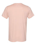BELLA + CANVAS 3301 Heather Peach — back