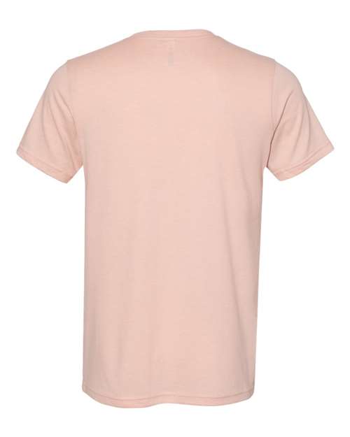BELLA + CANVAS 3301 Heather Peach — back