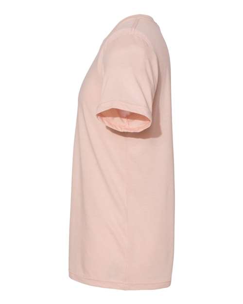 BELLA + CANVAS 3301 Heather Peach — direct side